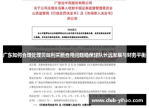 广东如何合理处理贝兹利买断费用问题确保球队长远发展与财务平衡